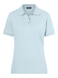 Polohemd Damen in Hellblau
